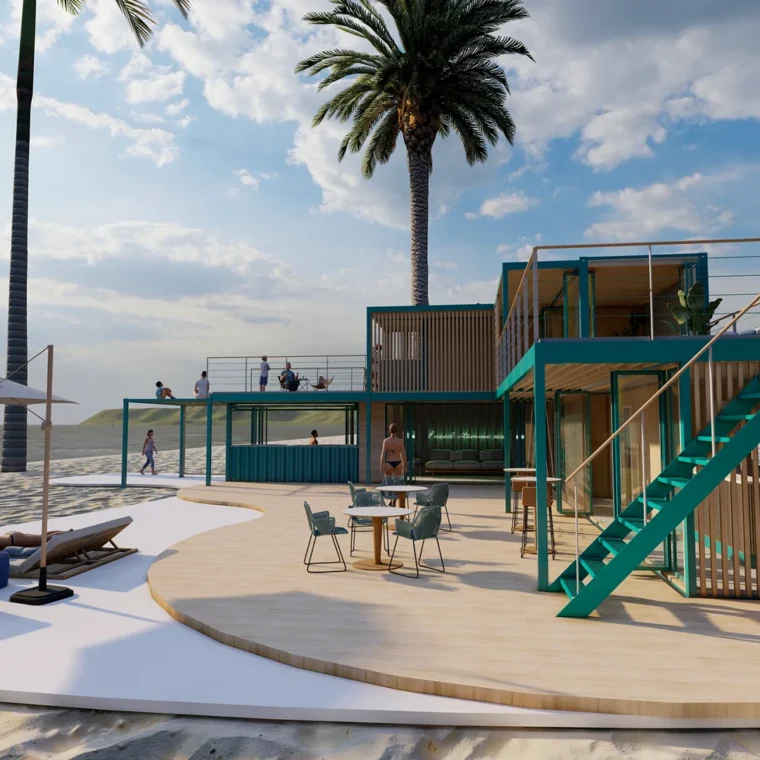 2023_12_Sea_and_Beach_Beach_Club_Concept_Container